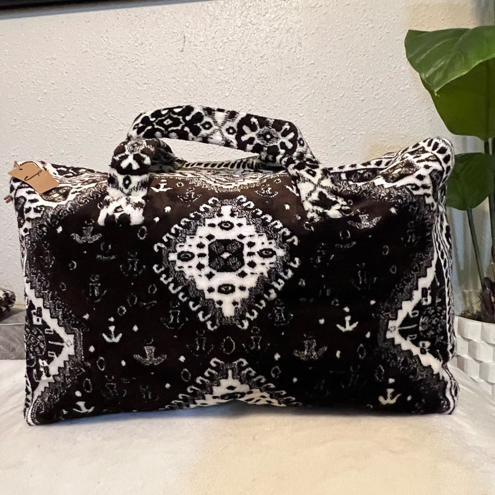 Lalla Marrakech Socco Carpet  Brown Tote Bag
